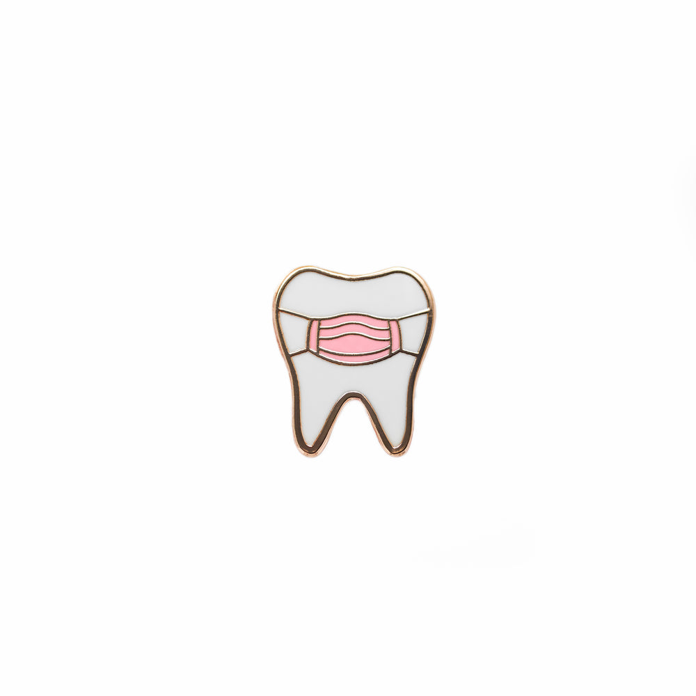 Specialty Tooth Pin - Pink Mask