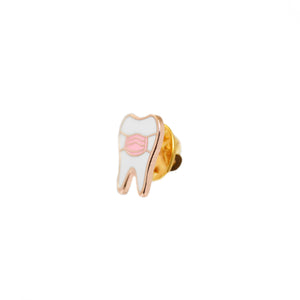 Specialty Tooth Pin - Pink Mask
