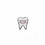 Specialty Tooth Pin - Lilac Mask