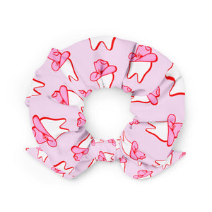 Cowgirl Tooth Recycled Scrunchie