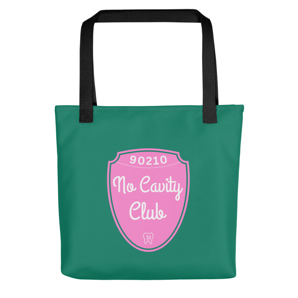 
            
                Load image into Gallery viewer, No Cavity Club 90210 Tote bag
            
        