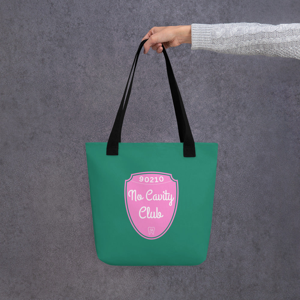 No Cavity Club 90210 Tote bag