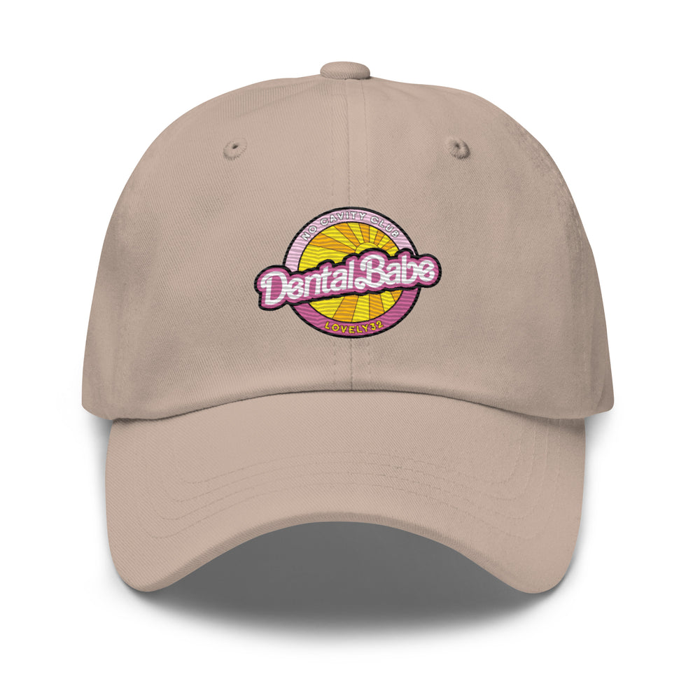 
            
                Load image into Gallery viewer, No Cavity Club Dental Babe Embroidered Dad Hat
            
        