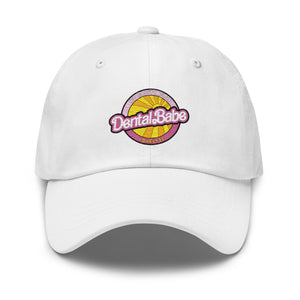 
            
                Load image into Gallery viewer, No Cavity Club Dental Babe Embroidered Dad Hat
            
        