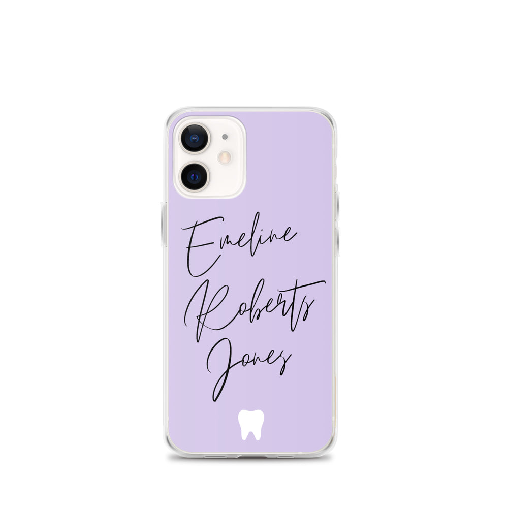 Emeline Roberts Jones Lavender Clear Case for iPhone®