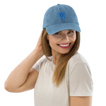 Blue Happy Tooth Denim Hat