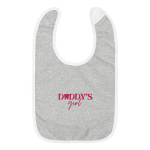D🦷DDYs Girl (Daddy) Embroidered Baby Bib