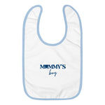 M🦷MMYs Boy (Mommy) Embroidered Baby Bib