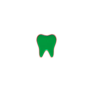 Original Tooth Pin - Emerald Green