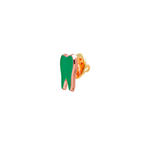 Original Tooth Pin - Emerald Green