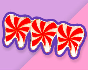 Peppermint Swirl, Glitter Tooth Smartwatch Bar