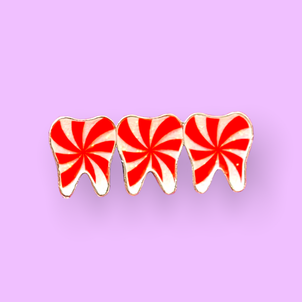 Peppermint Swirl, Glitter Tooth Smartwatch Bar