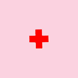 Specialty Mini Red Cross Pin