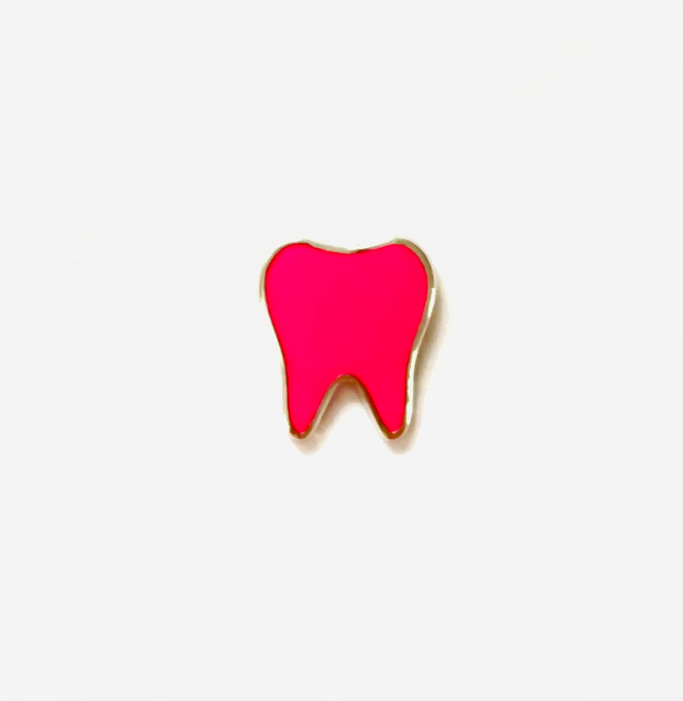 Original Tooth Pin - Hot Pink