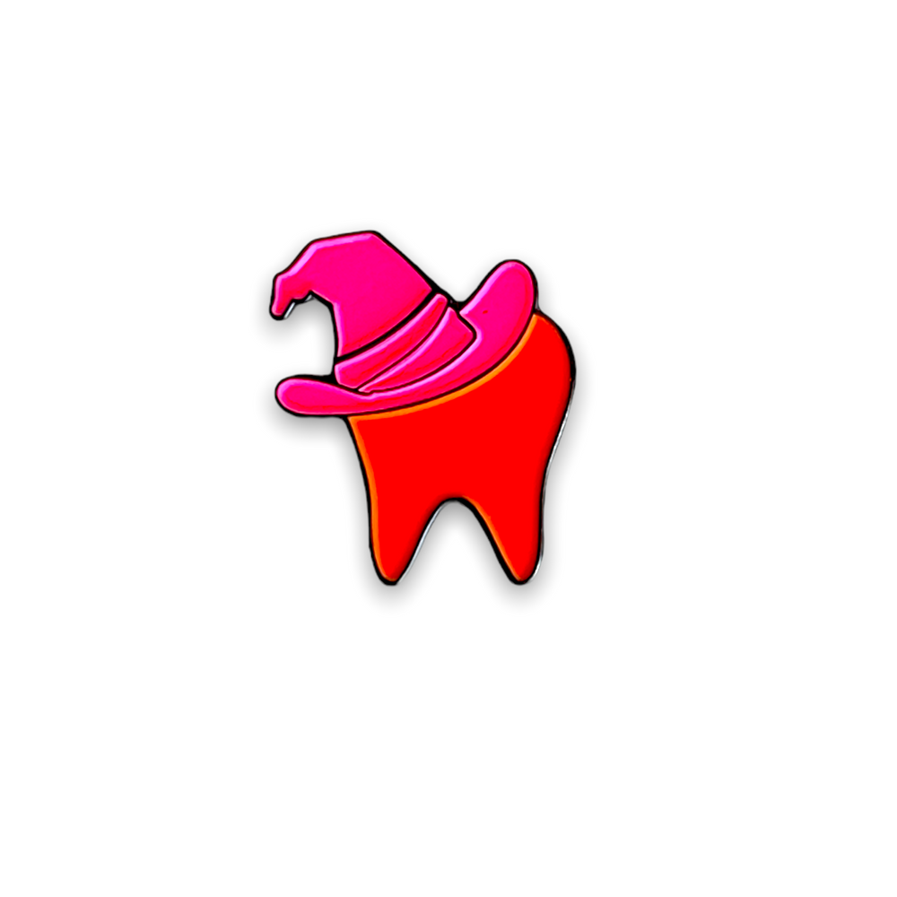 Specialty Tooth Pin - Witch Hat