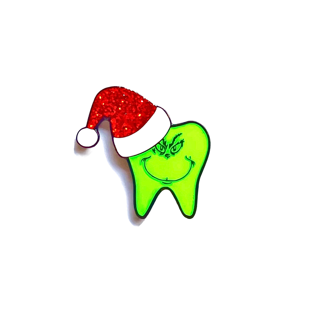 
            
                Load image into Gallery viewer, Specialty Pin- Grinch Tooth Pin
            
        