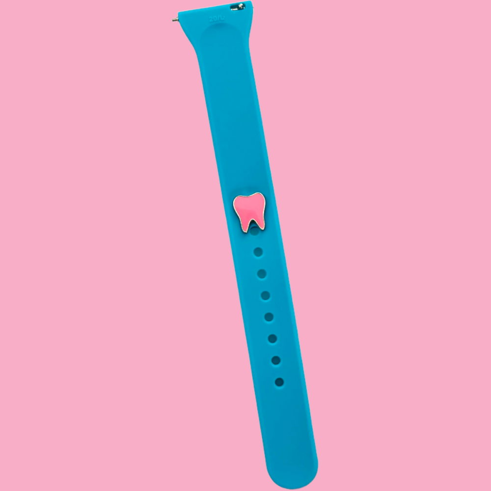 
            
                Load image into Gallery viewer, Pink Tooth Smartwatch Charm
            
        