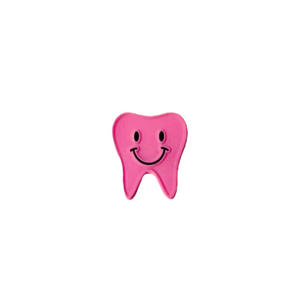 Specialty Pin - Light Pink Happy Tooth Pin