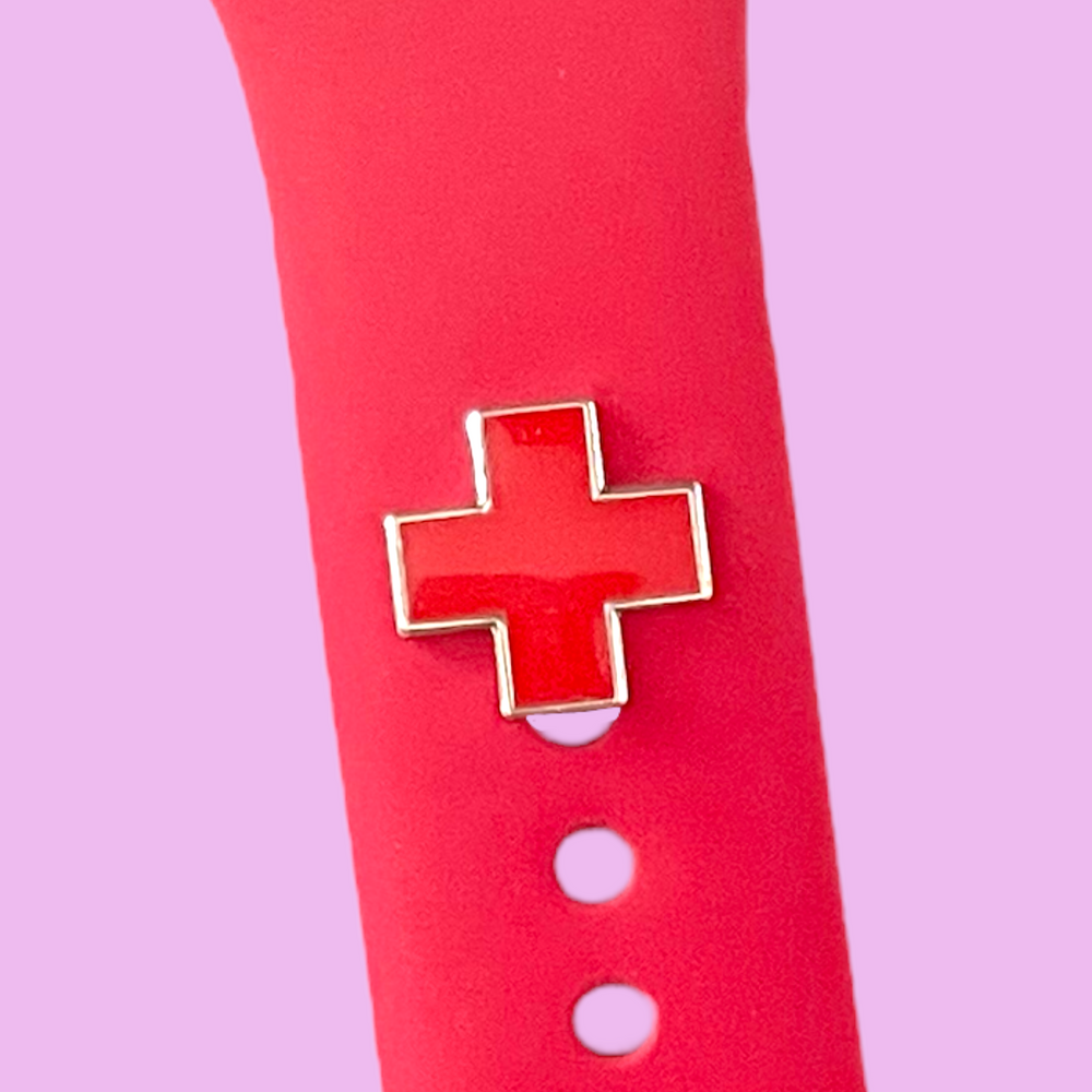 
            
                Load image into Gallery viewer, Red Cross Smartwatch Charm
            
        