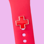 Red Cross Smartwatch Charm