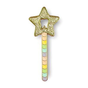 
            
                Load image into Gallery viewer, Specialty Pin- Tooth Fairy Wand
            
        