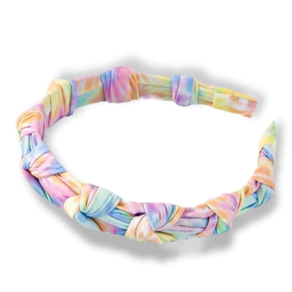 
            
                Load image into Gallery viewer, Pastel Knotted Tie-dye Headband
            
        