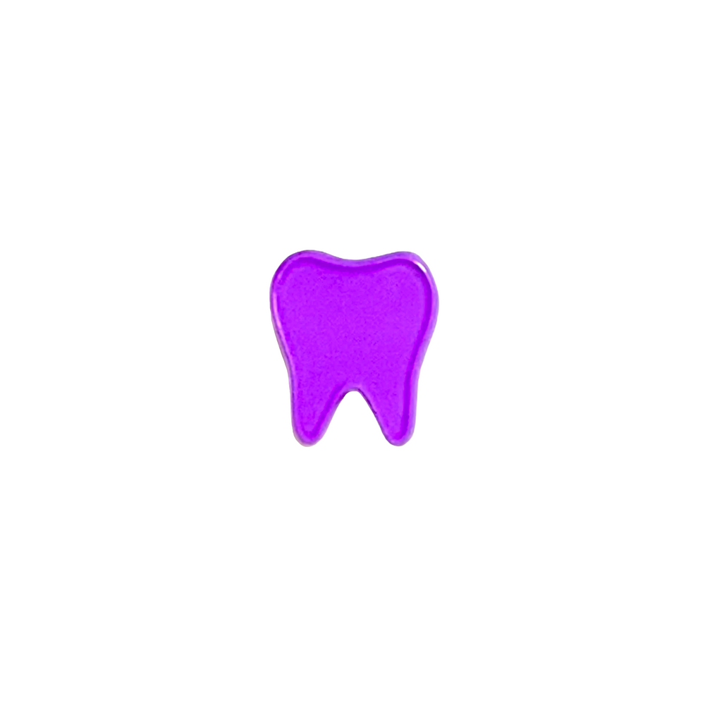 
            
                Load image into Gallery viewer, Original Tooth Pin - Purple
            
        