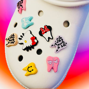 1 Pcs Black Girl Magic Croc Shoe and Accessories - Melanated Designs