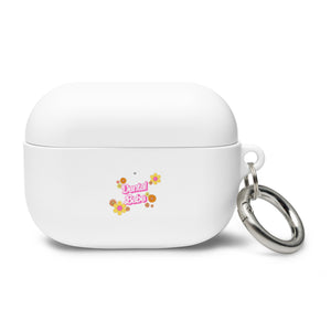 Dental Babe Retro Floral Rubber Case for AirPods®