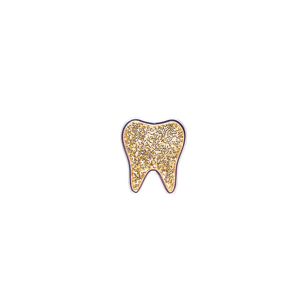 
            
                Load image into Gallery viewer, Original Tooth Pin - Sparkle Glitter
            
        