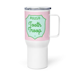 
            
                Load image into Gallery viewer, Tooth Troop 90210 Travel mug with a handle
            
        