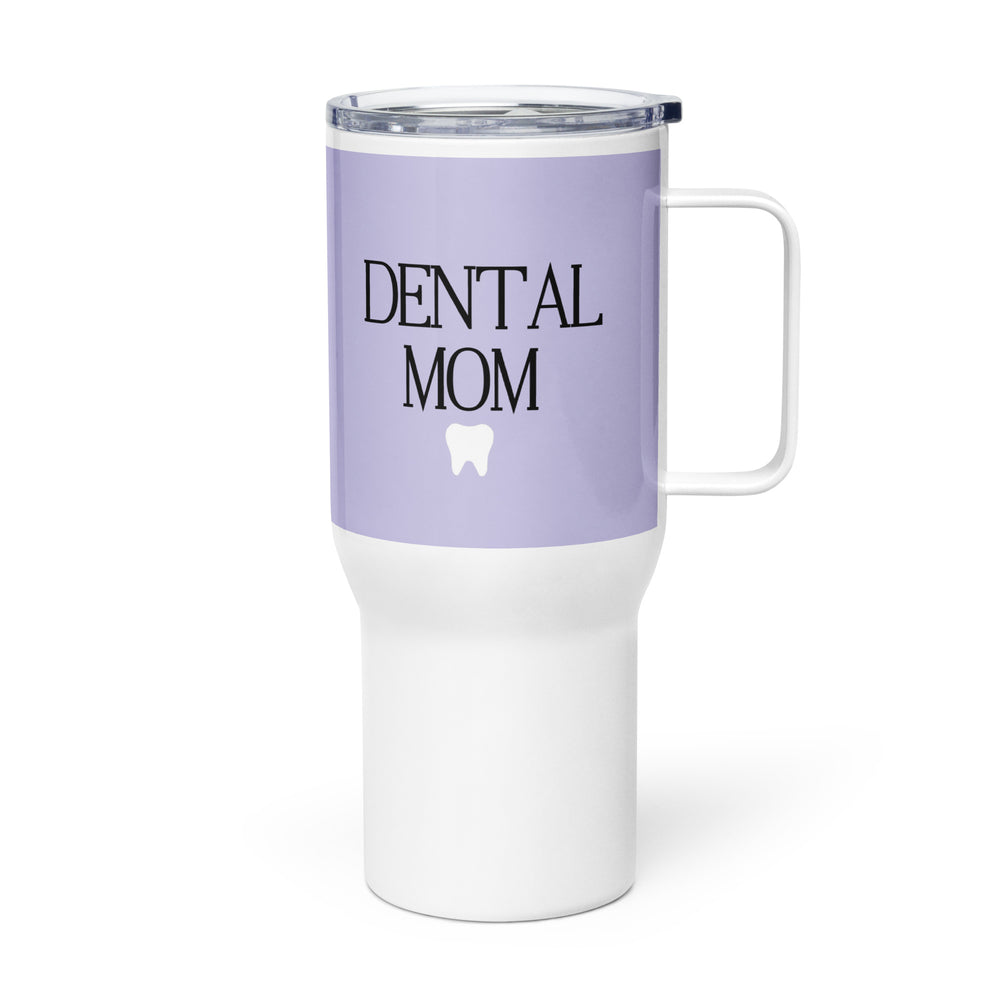 
            
                Load image into Gallery viewer, Dental Mom Travel mug with a handle
            
        