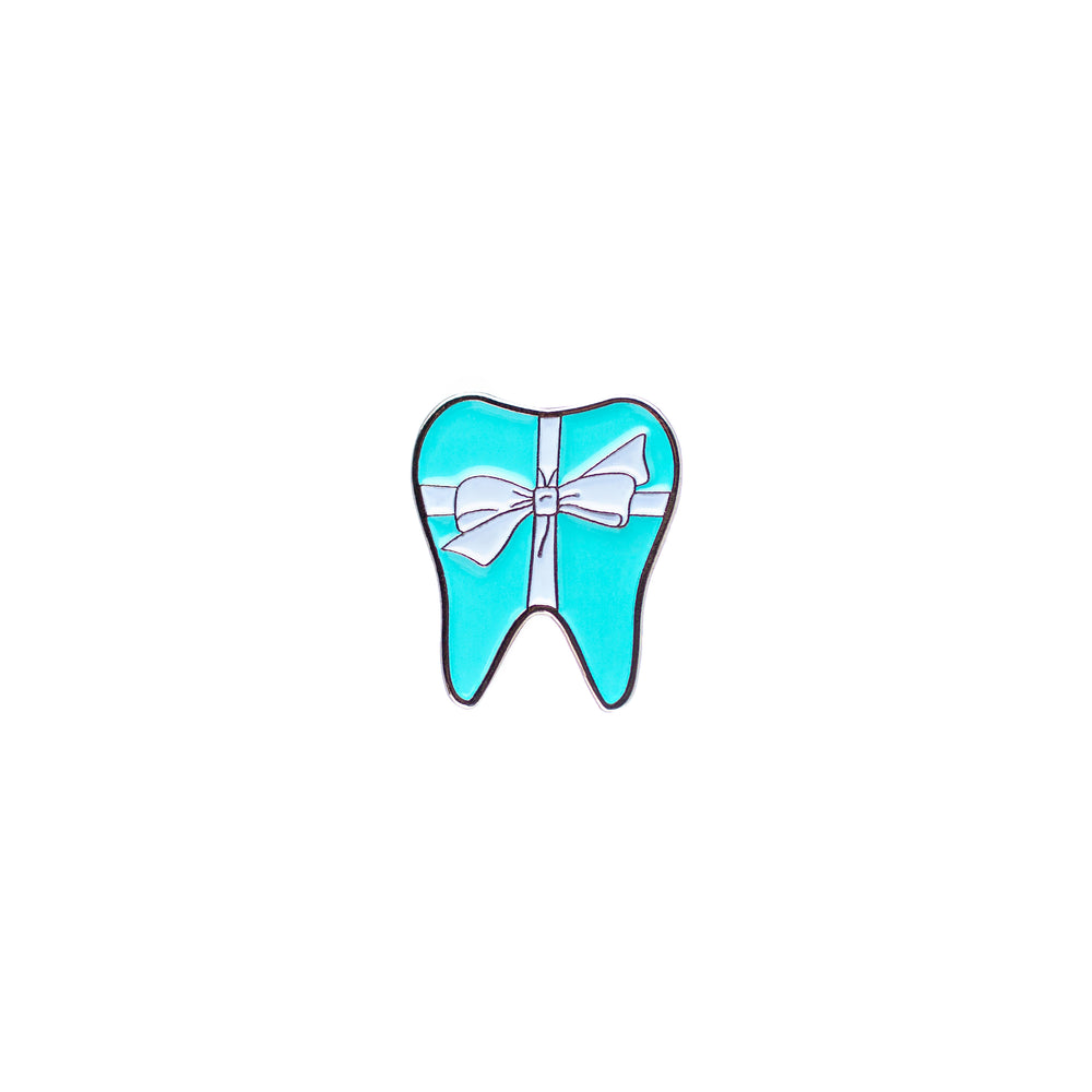 Specialty Tooth Pin - Turquoise Present