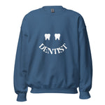 Dentist Happy Tooth Smile Sweatshirt White Design