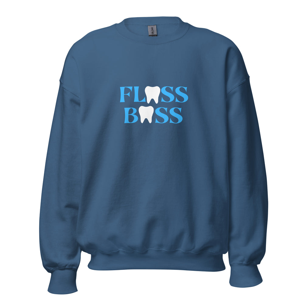 
            
                Load image into Gallery viewer, Floss Boss Sweatshirt Blue Design
            
        