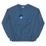 Howdy Tooth Sweatshirt Blue Embroidery