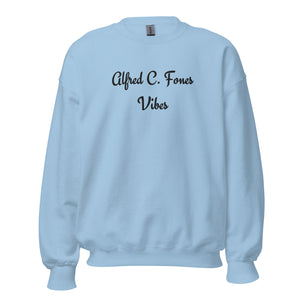 Alfred C. Fones Vibes Embroidered Sweatshirt
