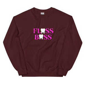 
            
                Load image into Gallery viewer, Floss Boss Sweatshirt Pink Design
            
        
