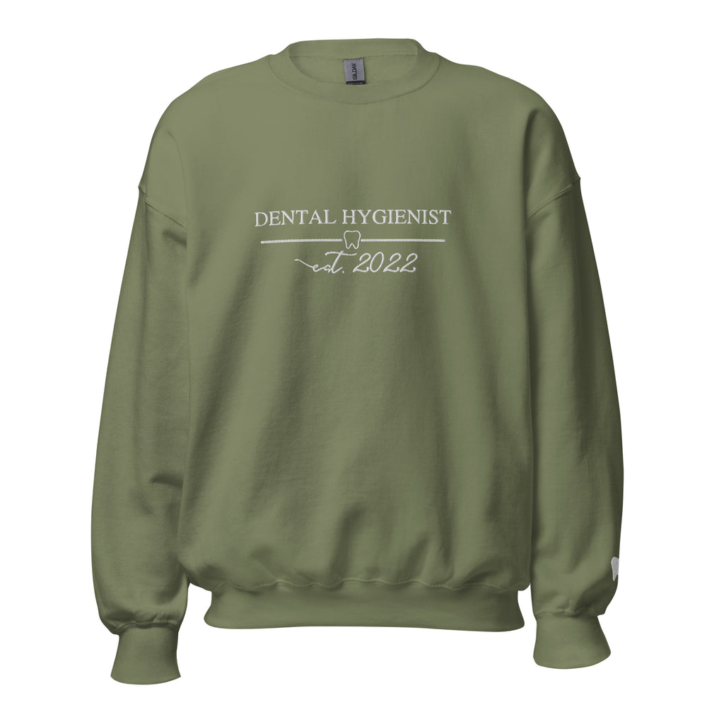 
            
                Load image into Gallery viewer, 2022 Dental Hygienist Embroidered Graduate Sweatshirt
            
        