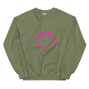 
            
                Load image into Gallery viewer, Dental Babe Happy Tooth Smile Sweatshirt
            
        
