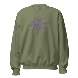 Irene Newman Vibes Embroidered Sweatshirt