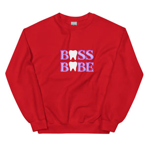 
            
                Load image into Gallery viewer, Boss Babe Sweatshirt Lavender Design
            
        