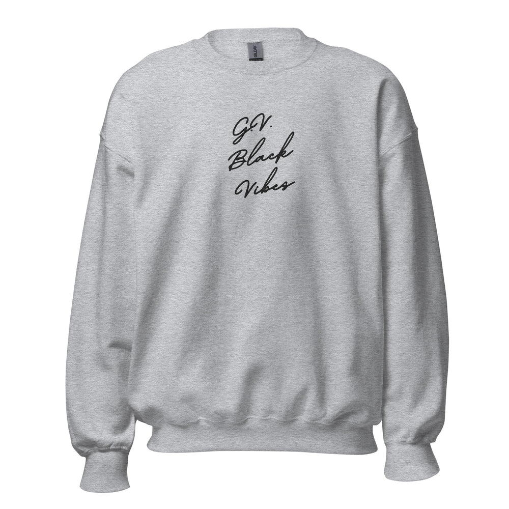 G.V Black Vibes Embroidered Sweatshirt