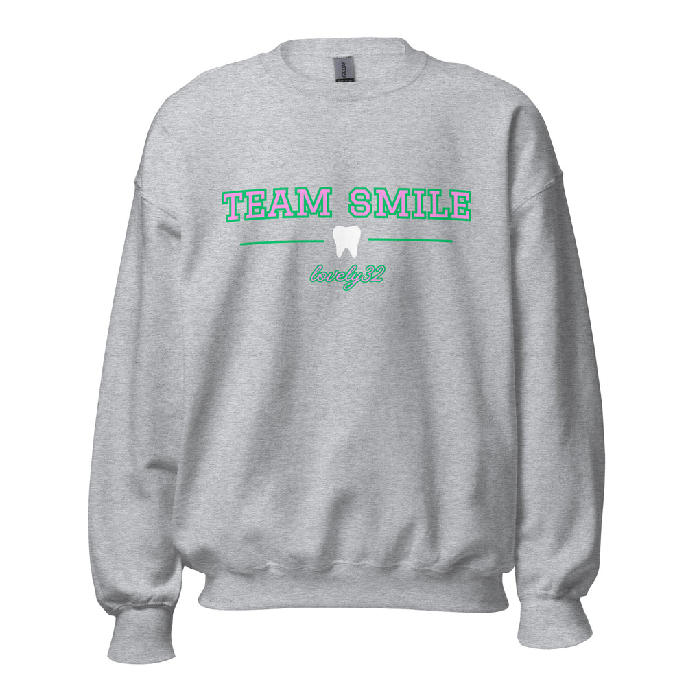 Team Smile Collegiate Sweatshirt