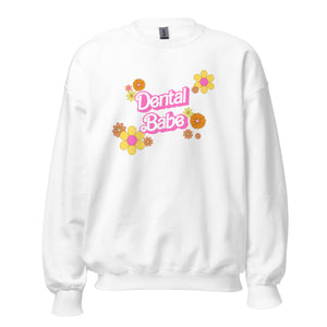
            
                Load image into Gallery viewer, Dental Babe Retro Floral Sweatshirt
            
        