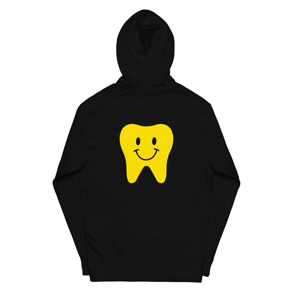 Yellow Happy Tooth Hoodie