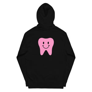 Pink Happy Tooth Hoodie