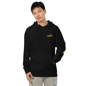 Yellow Happy Tooth Hoodie
