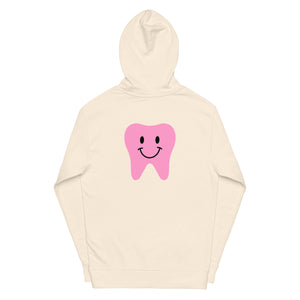 Pink Happy Tooth Hoodie