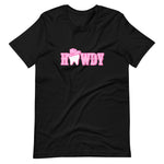 Howdy Cowgirl  Pink Hat T-Shirt Pink Design